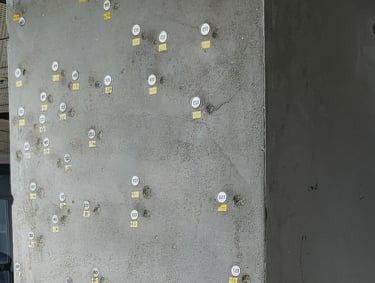 Jeonil Building 245 bullet holes