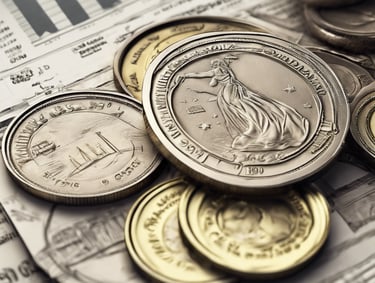 A curved facade covered in white latticework