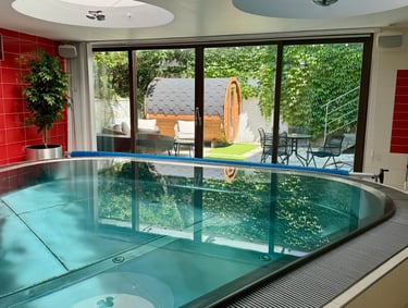 privátní sauna praha - 35m3 bazen