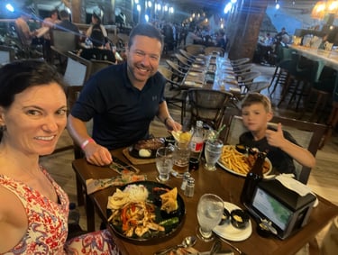 hotel los lagos food