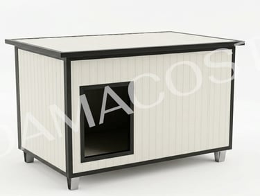 Cuccia coibentata da esterno per cani