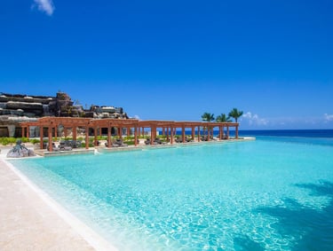 sosua ocean village sante fe infiniy pool dominican republic