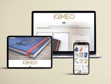 Création et entretien du site internet KiiMéo