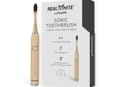 Primal Life Real White Sonic toothbrush: The Best Organic Electric Toothbrush