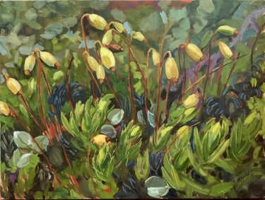 THE TINY DANCE - Painting by Mary Morey