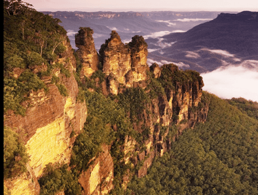 picture of The Three Sisters, Katoomba, New South Wales, Australia.