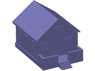 Eden the game of life 3d piece House