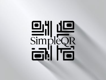 User engaging with SimpleQR portal for versatile customer interactions using a QR code