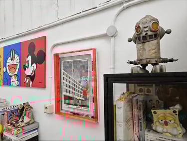 STUDIO GALLERY BILBAO ART TOY GAMA BILBAO GUGGENHEIM MUSEUM