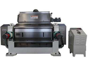 a machine that is making a paper maching machine