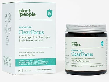 Plant People - Clear Focus  Brain Support