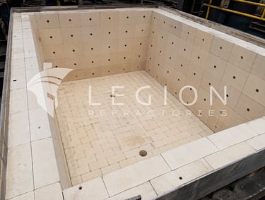 refractory for acid bath tank