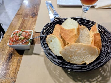 Chilean Pebre at El Vuit