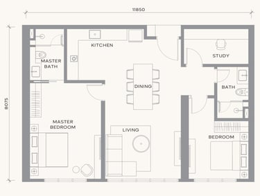 Layout Floor Plan Type F Khaya Residences Bangsar