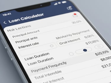 ToolPyx Loan and EMI Calculator – free online loan repayment schedule and EMI estimation tool.