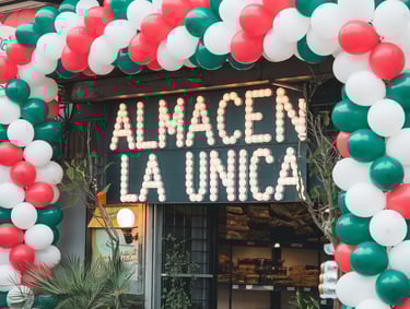 decoration and ambiance of supermarkets