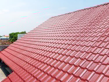 Genteng uPVC Royal Roof untuk ruko mutiara abadi mojokerto