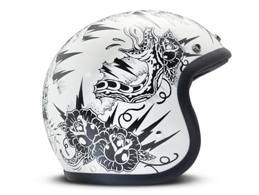 Kask typu Jet w stylu retro DMD Thunderstruck