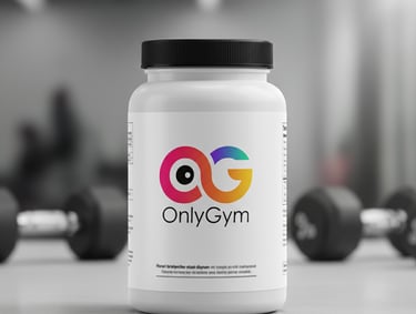 Only GYM Logo And Packaging Design by: Mantegh Studio