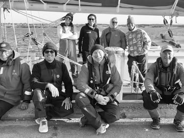 Amazing Crew on Wind Shift for Sydney to Hobart Yacht Race