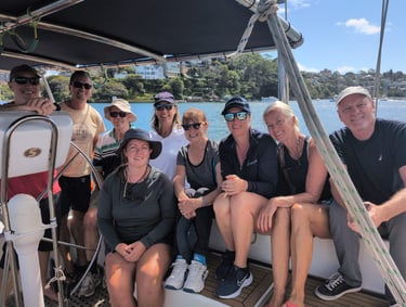 Amazing Crew on Wind Shift for Sydney to Nelson Bay