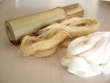 bamboo stock bamboo fibers and bamboo yarn
