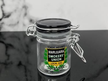 Strong smell released when opening storage container