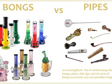 Compact glass piece compared to large glass