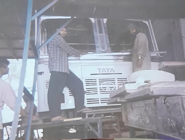 "The first factory of MS Engineering Works, where quality trailers have been crafted for decades, sy