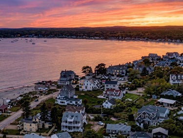 Aerial View, York, ME