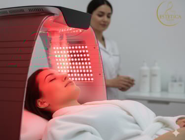 Tratamiento Limpieza Facial fototerapia Led +ozono