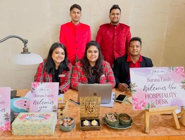 VIP Shadow arrangements by Geet Events