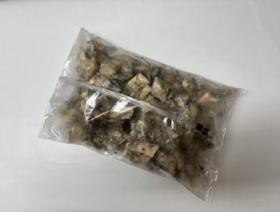 vakuumiertes Produkt, tiefgekühlte Fleischstücke; Rinderblättermagen