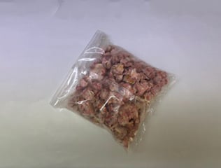 vakuumiertes Produkt, tiefgekühlte Fleischstücke; Hähnchenmagen
