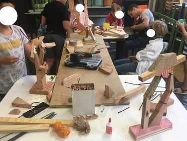 atelier bois construction pour enfant 