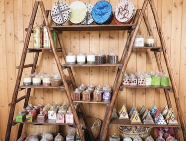 La Case Verte assortiment de bougies