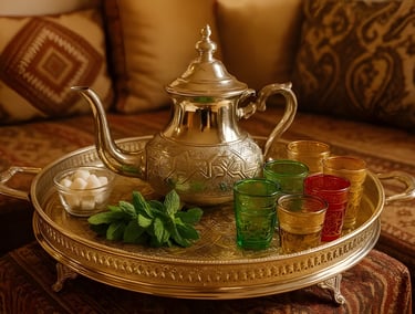 authentic Moroccan mint tea