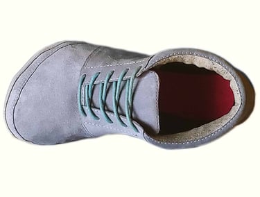 Leather minimalist shoes FOSPED
