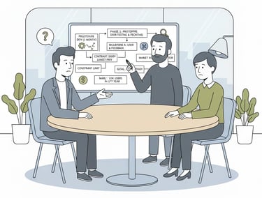 Founder translating long-term vision into structured, execution-focused reasoning for investors.