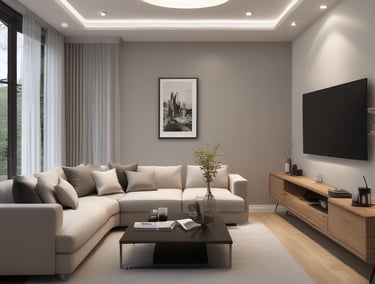 A friendly professional consultant discussing remodeling plans with a happy homeowner.