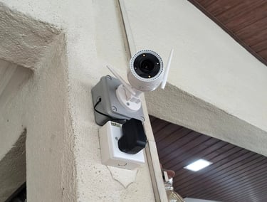 Suasana Security CCTV camera system installation, monitoring, and automation services.