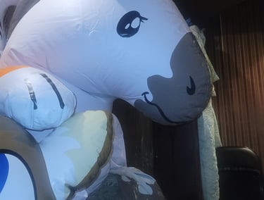 Moonbeam a Puffy Paws draft horse