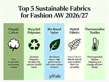Top 5 Sustainable Fabrics for 2026/27 Autumn/Winter Collections  Meta Description: