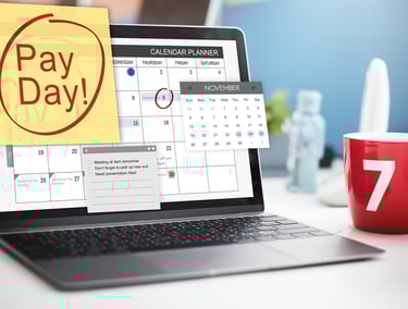 Payment due date marking