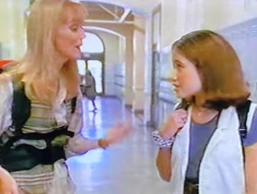 Freaky Friday '95: Daughter, as Mom, Reasoning With her Nemesis