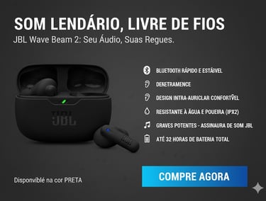 fone de ouvido em fio