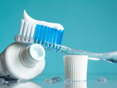 Floride toothpaste for healthy gums