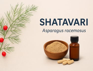 Shatavari plant and herbal supplements for women's health and immunity