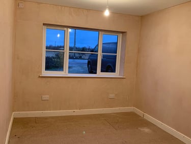 Builders in Worcester laying foundation for new build home