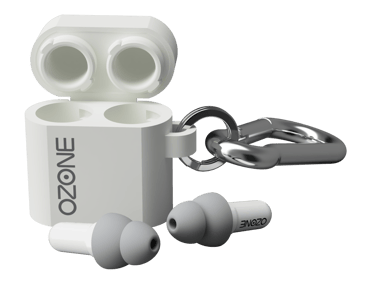 Lite Earplugs with Case - Gray